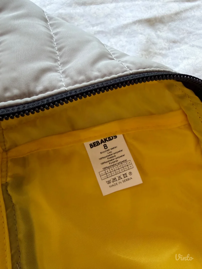 Jaknica prolećna za dečake, veličina 8