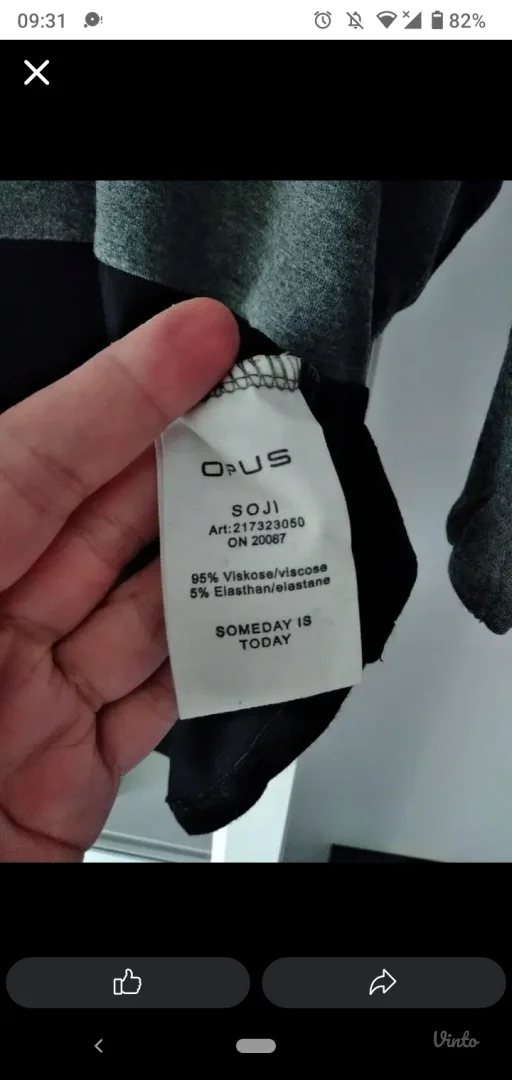 Elegantna majica od viskoze