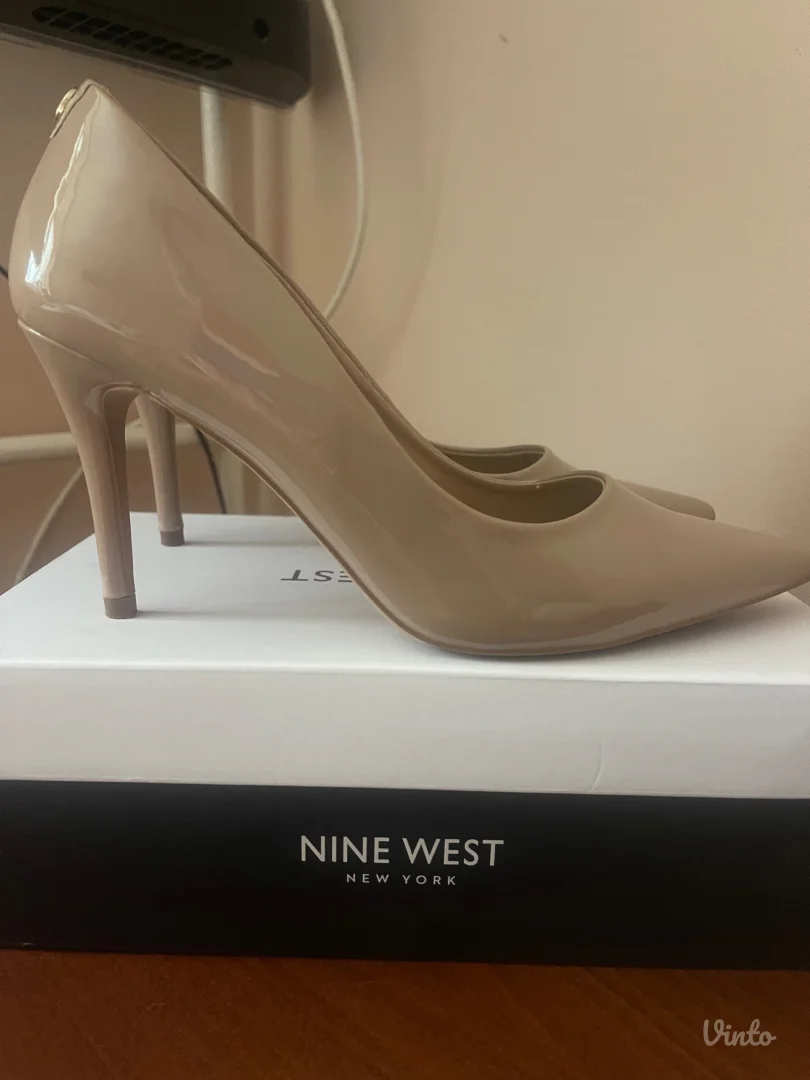 Cipele na štiklu Nine West bež