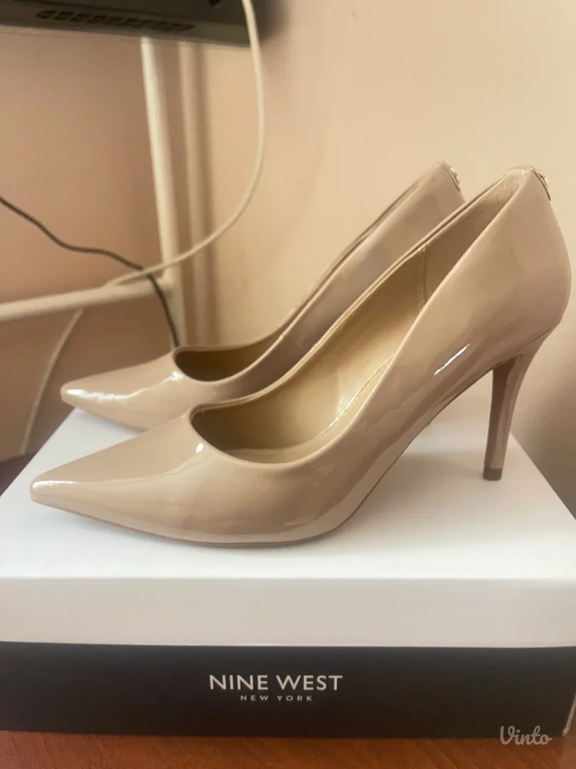 Cipele na štiklu Nine West bež