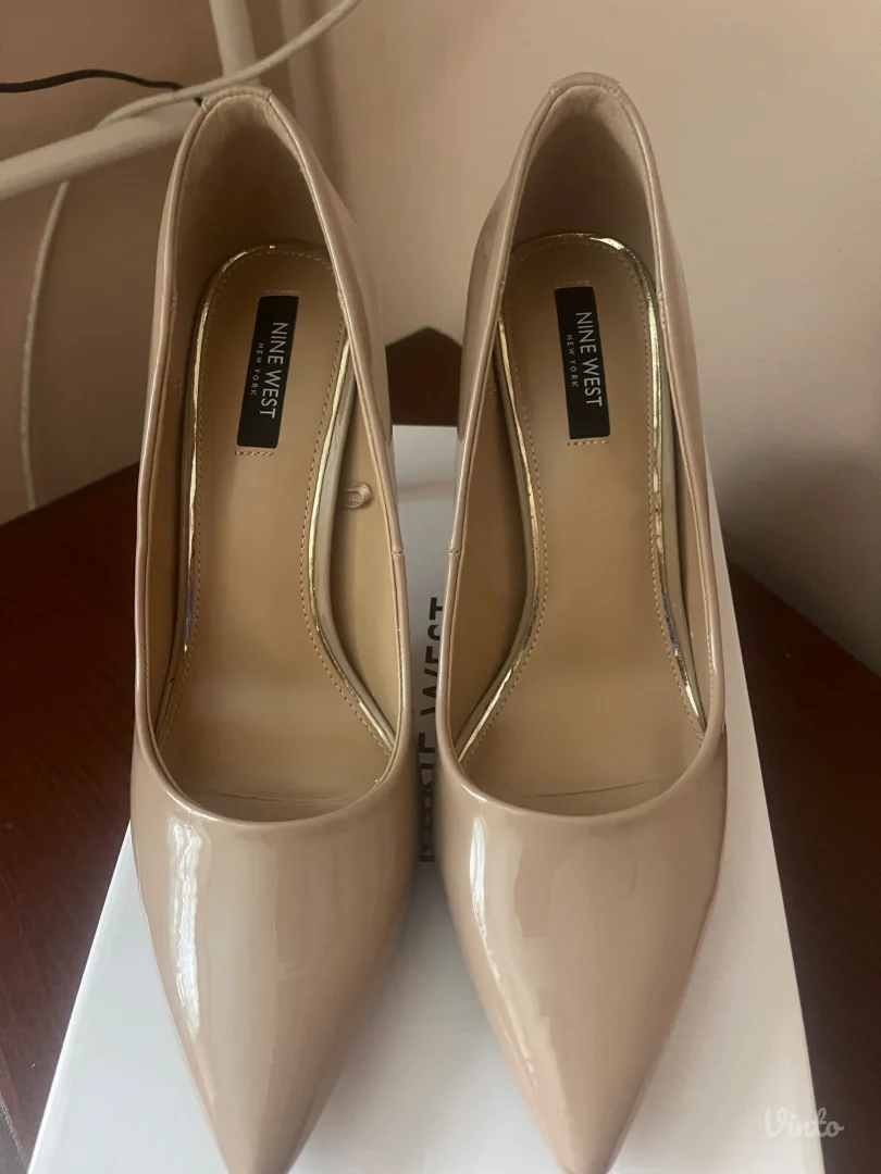 Cipele na štiklu Nine West bež