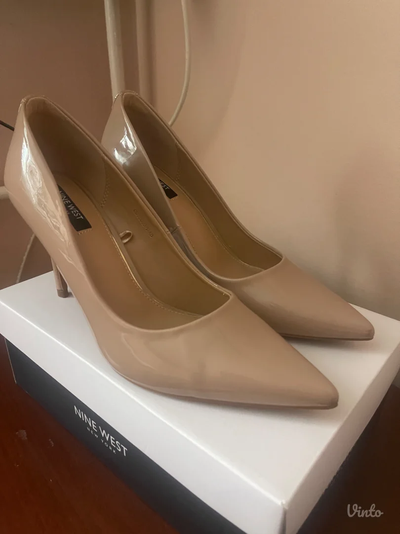 Cipele na štiklu Nine West bež