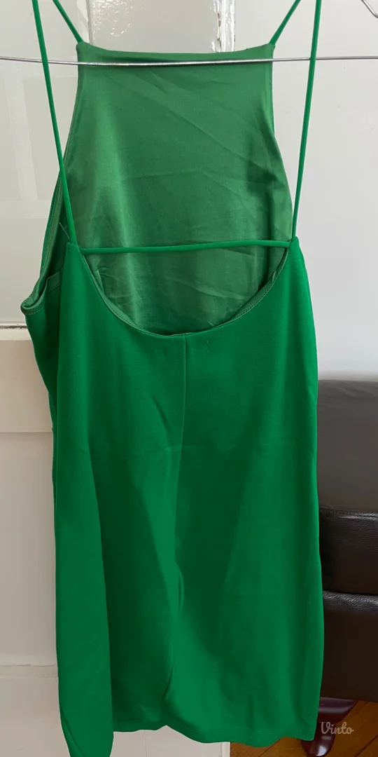 Stradivarius- zelena haljina