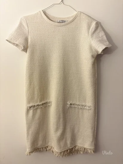 ZARA krem haljina