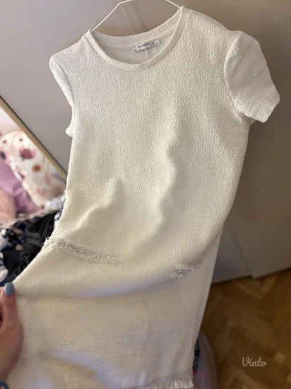 ZARA krem haljina