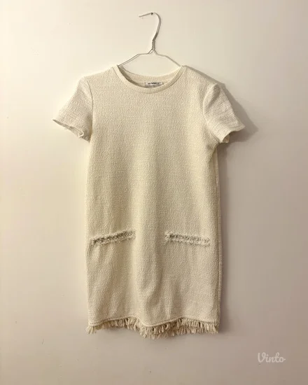 ZARA krem haljina