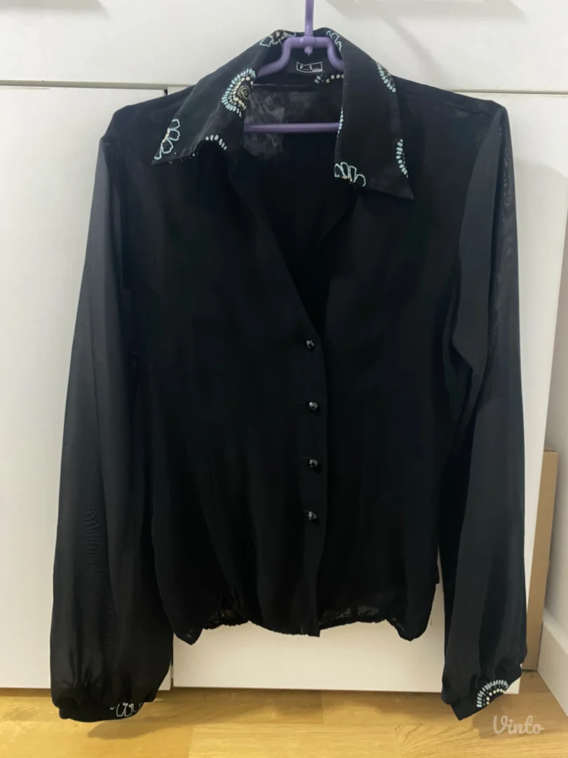 PS ženska crna košulja