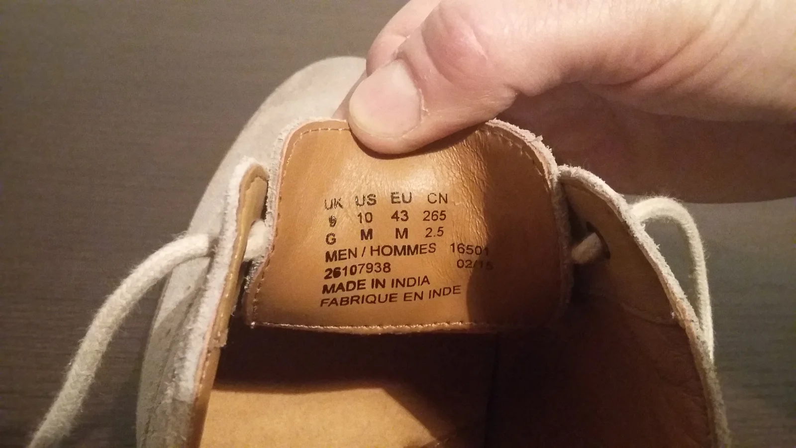Muske kozne cipele - Clarks (original)