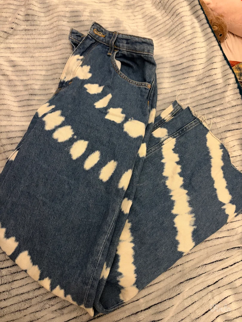 Wide leg farmerke 34vel