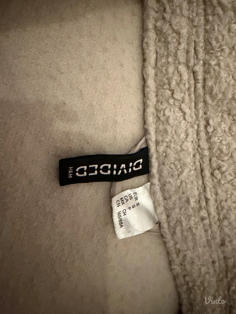 H&m teddy jaknica crop