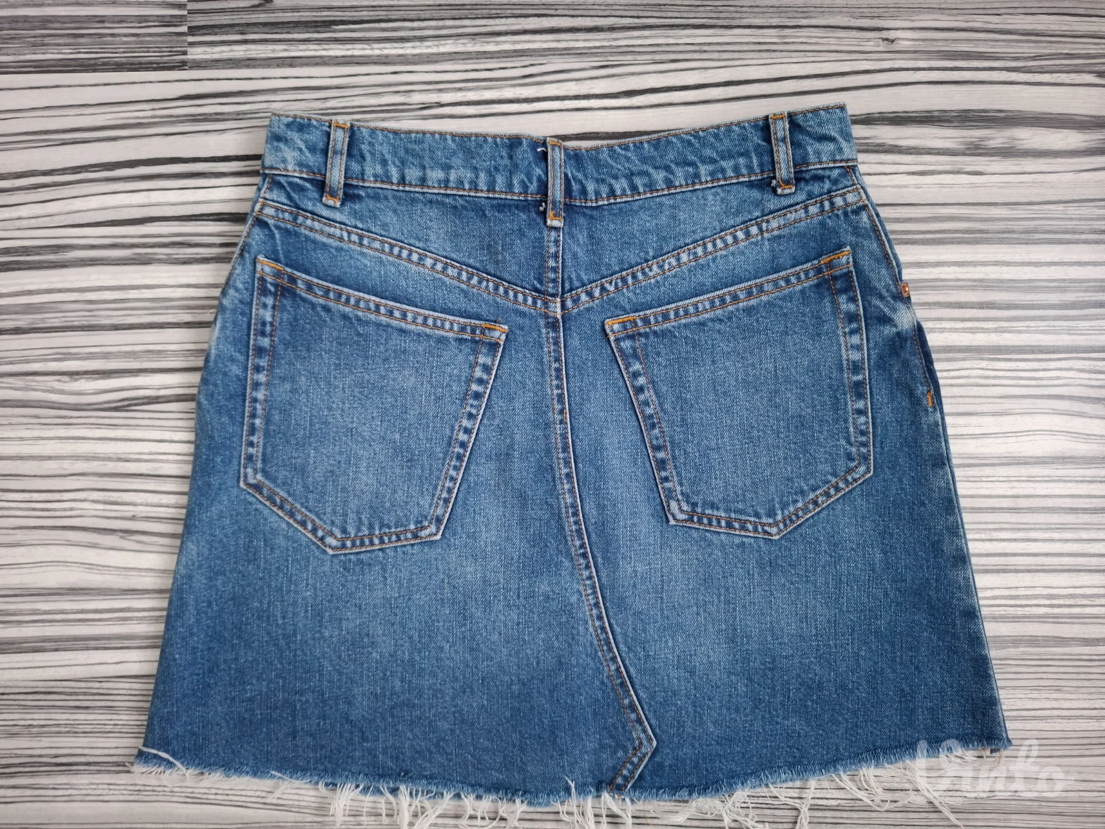 Zara mini texas suknja