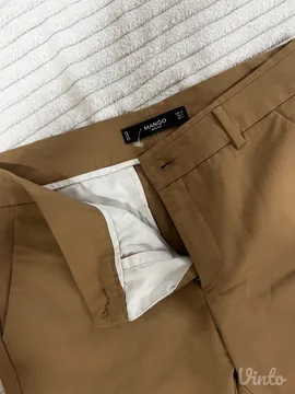 Mango braon elegantne pantalone