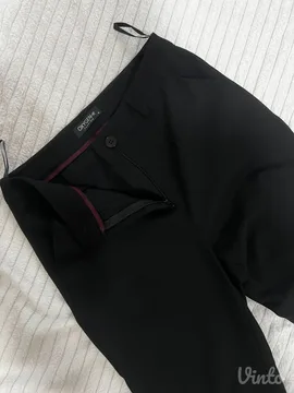 Oxygen crne elegantne pantalone