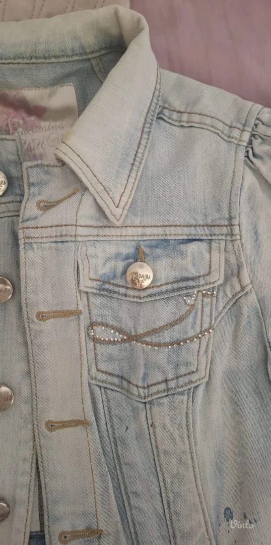 Fracomina- teksas jakna za devojčice