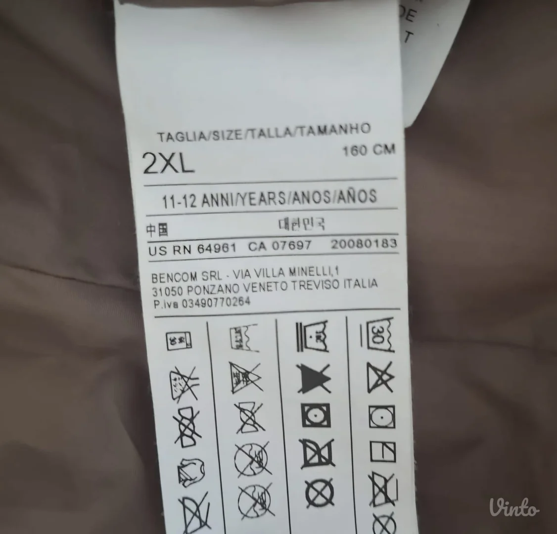 Benetton- jesenja jakna za devojčice