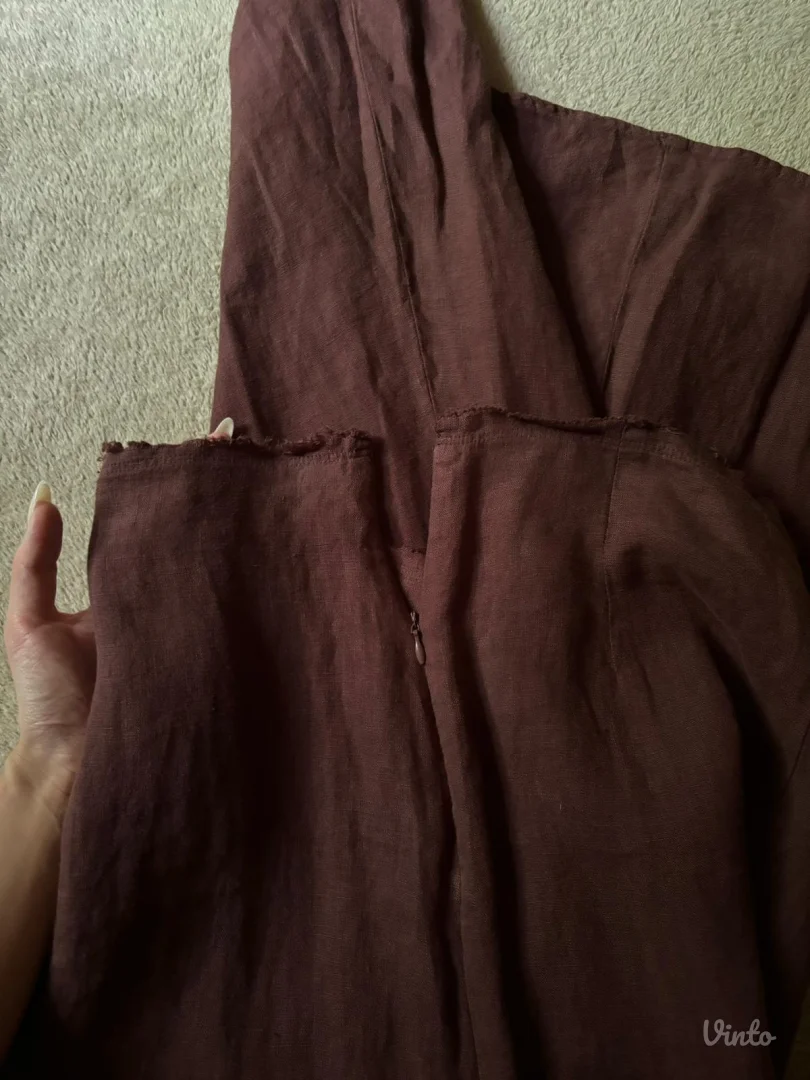 Zara lanena suknja - NOVO