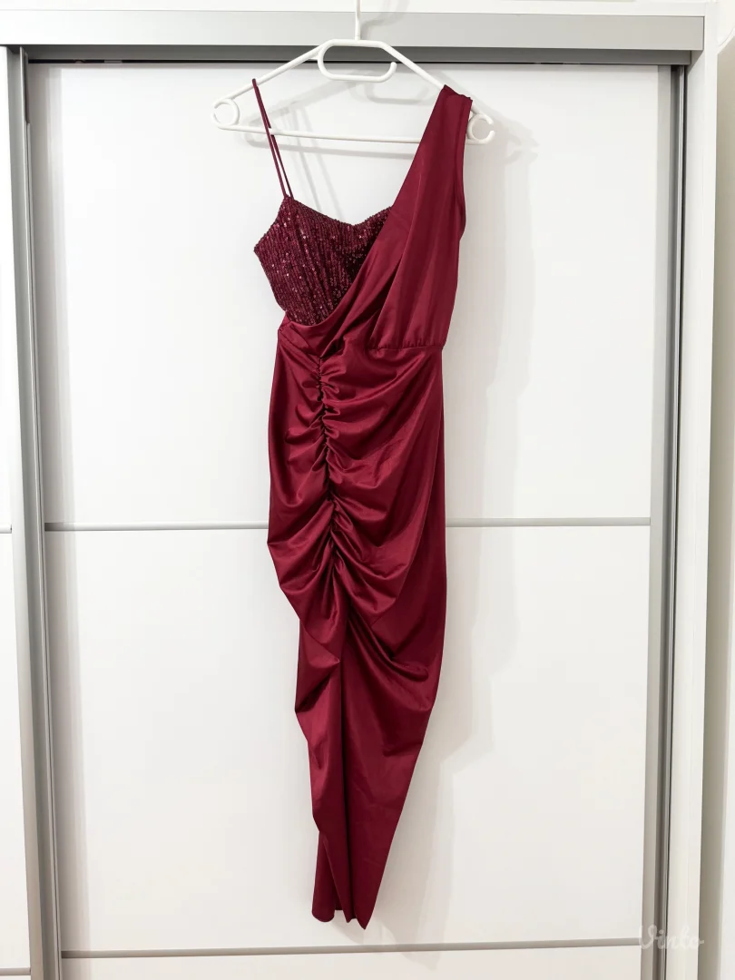 Zara bordo nova haljina