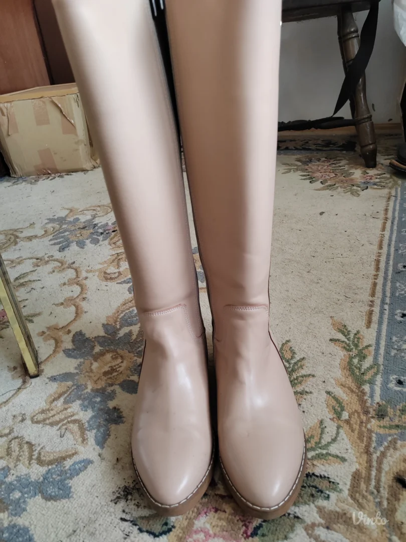 Bež čizme HopHopShop 37