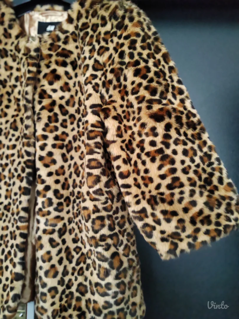 H&M bundica animal print 36