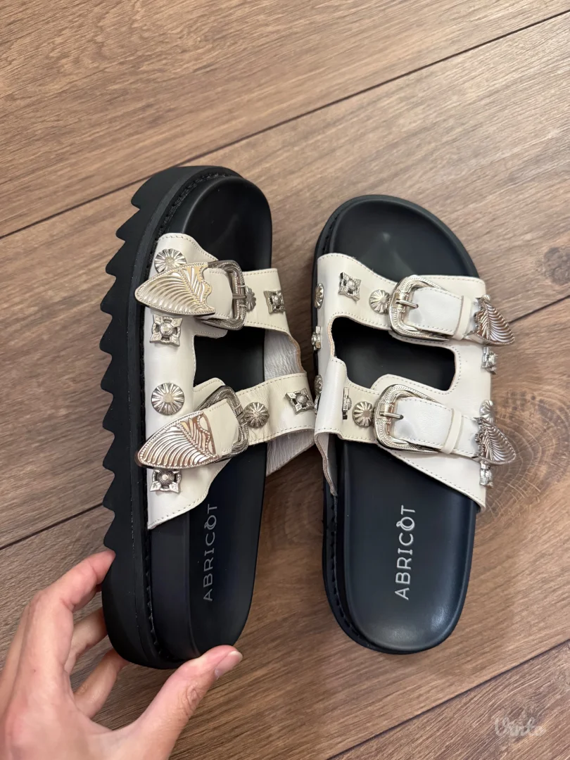 Abricot kozne papuce