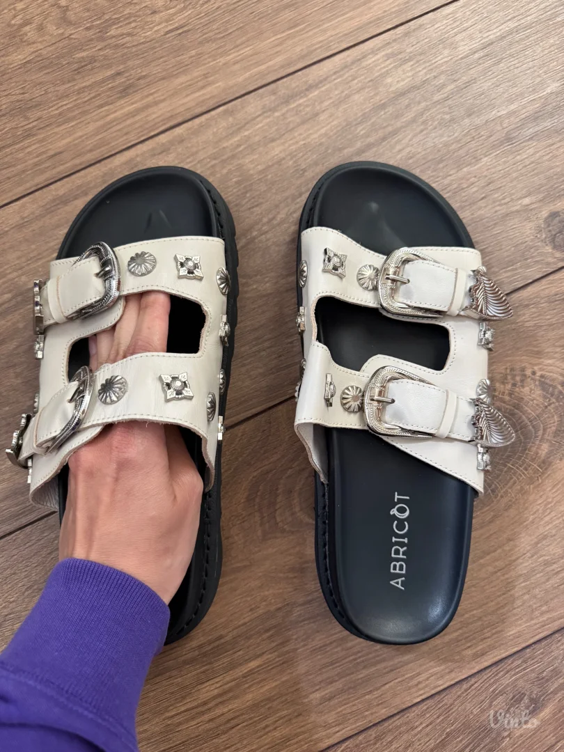 Abricot kozne papuce