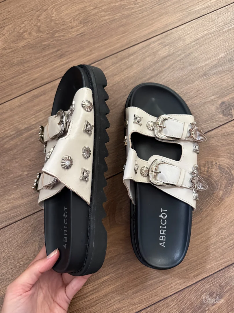 Abricot kozne papuce