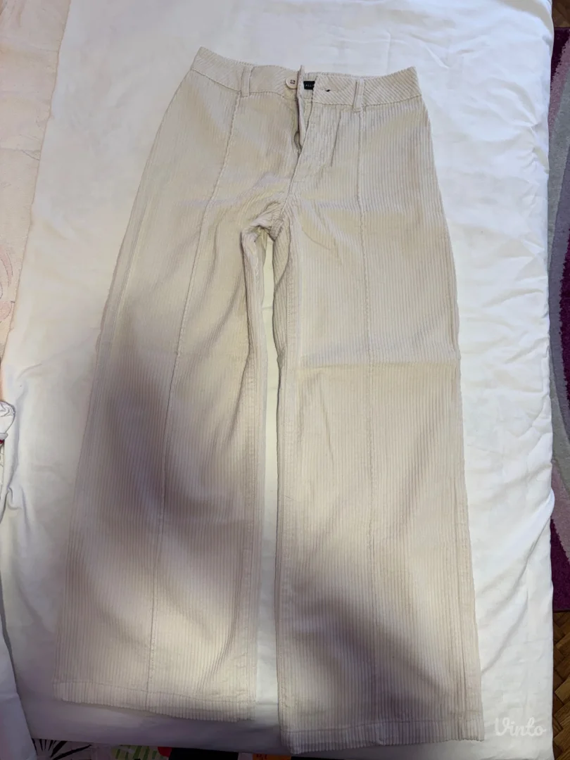 Plis somot pantalone