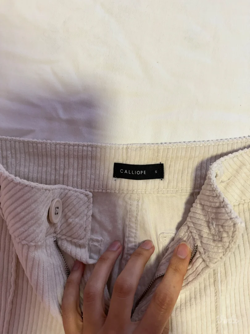 Plis somot pantalone