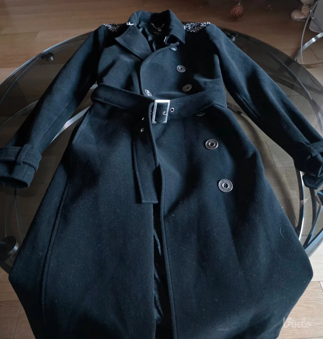 Legend crni kaput sa cirkonima