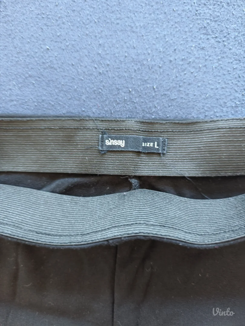 Sinsay crne jeggings pantalone