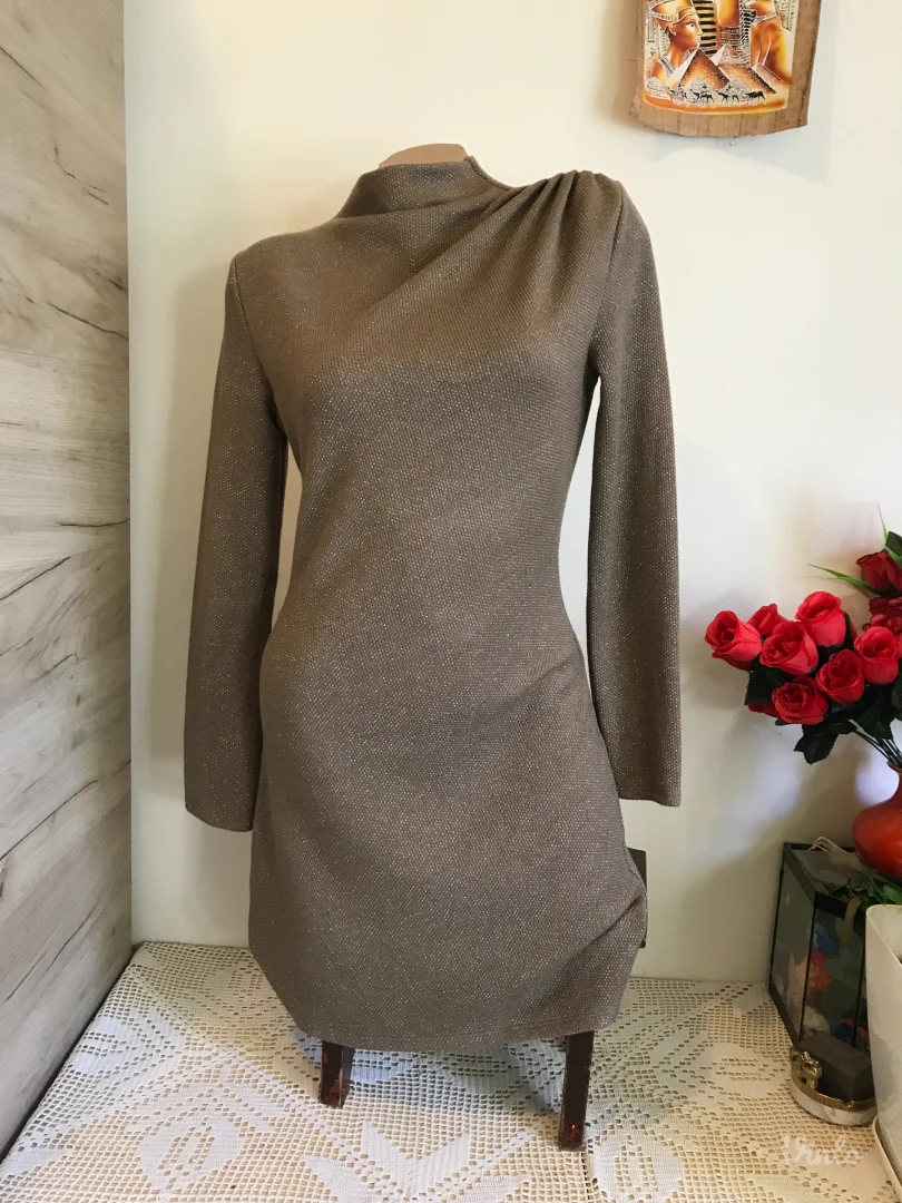 Nova Fashion braon nabori na ramenu S/M