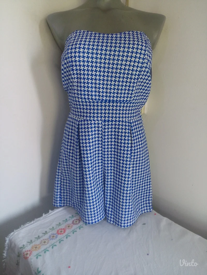 Nov plavo belo pepito kombinezon S/M