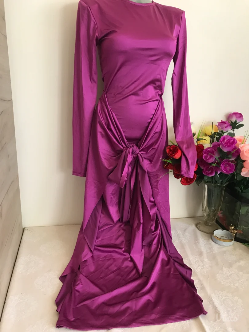 Nova Simpa ciklama midi haljina S/M