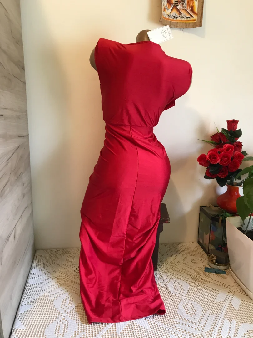 Nova Cristina crvena cvor u struku S/M