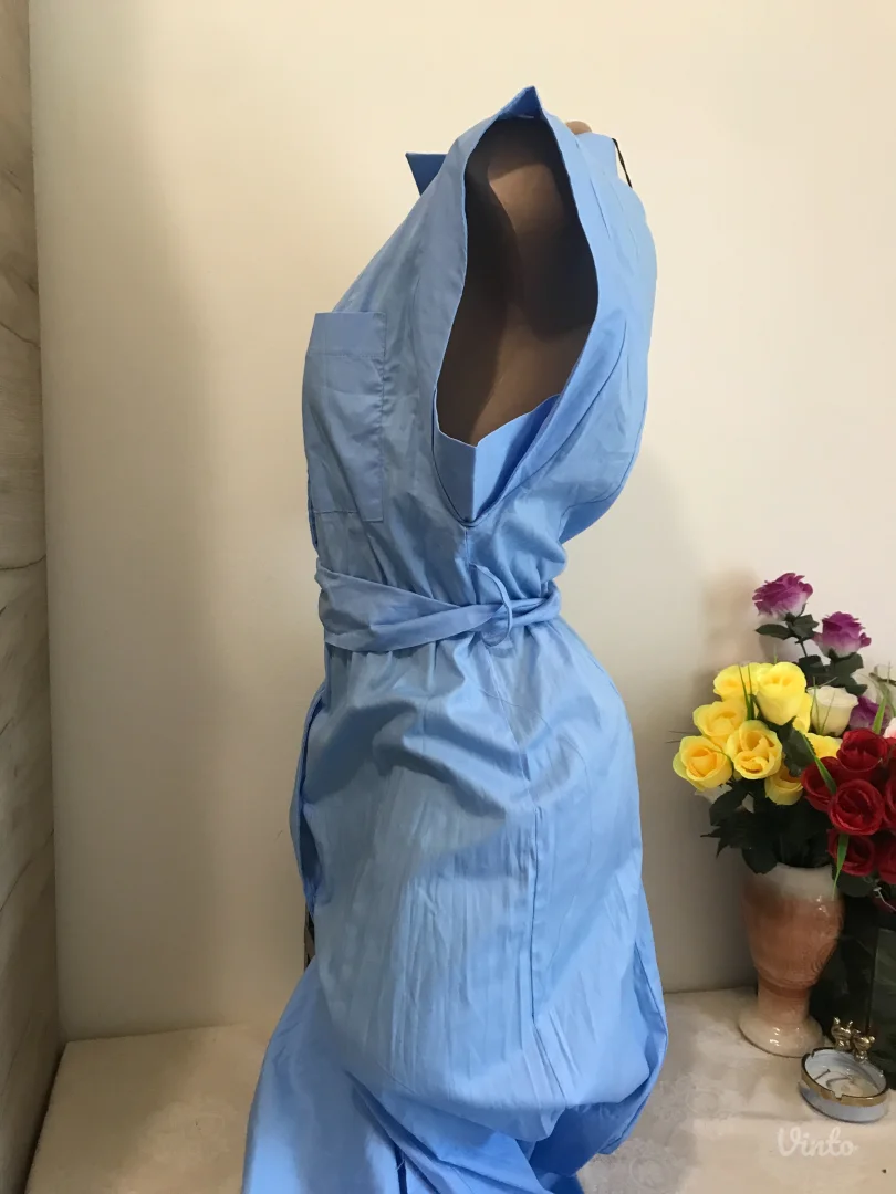 Nova MS plava kosulja haljina M/L