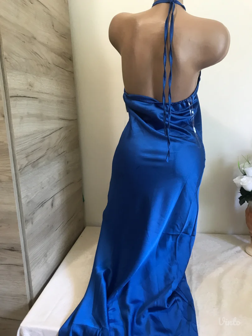 Nova Occult plava duga sa ruzom haljina S/M