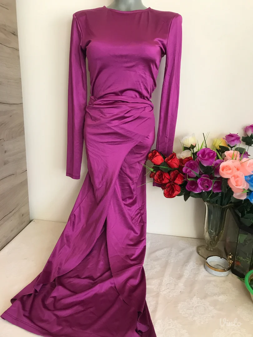 Nova Simpa ciklama midi haljina S/M