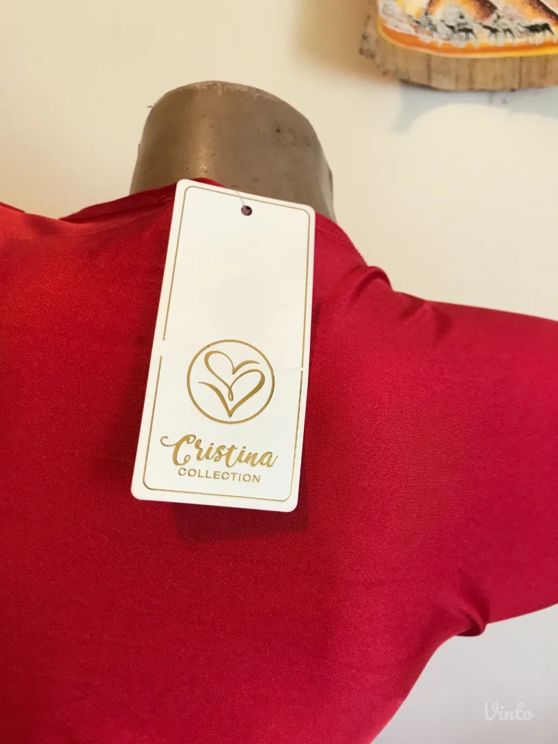 Nova Cristina crvena cvor u struku S/M