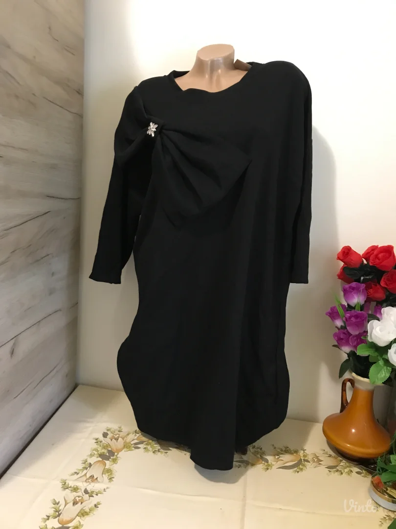 Nova crna topla sa velikom masnom S/M/L