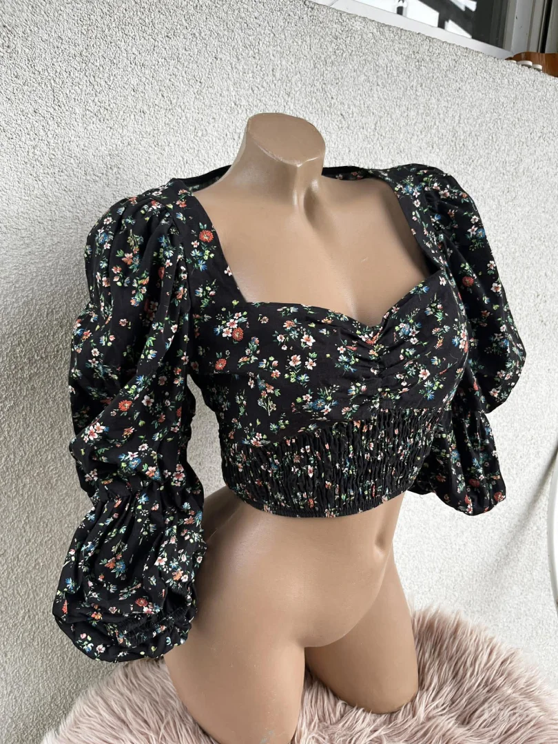 Berhska cvetni croptop S