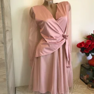 Nova roze od tila sjajne tackice S/M