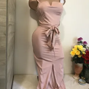 Nova Style roze midi sa kaisem S/M