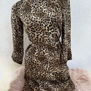 AKCIJA H&M leopard haljina XS