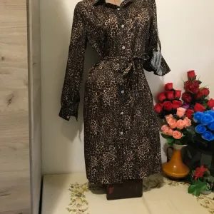 Nova leopard kosulja haljina M