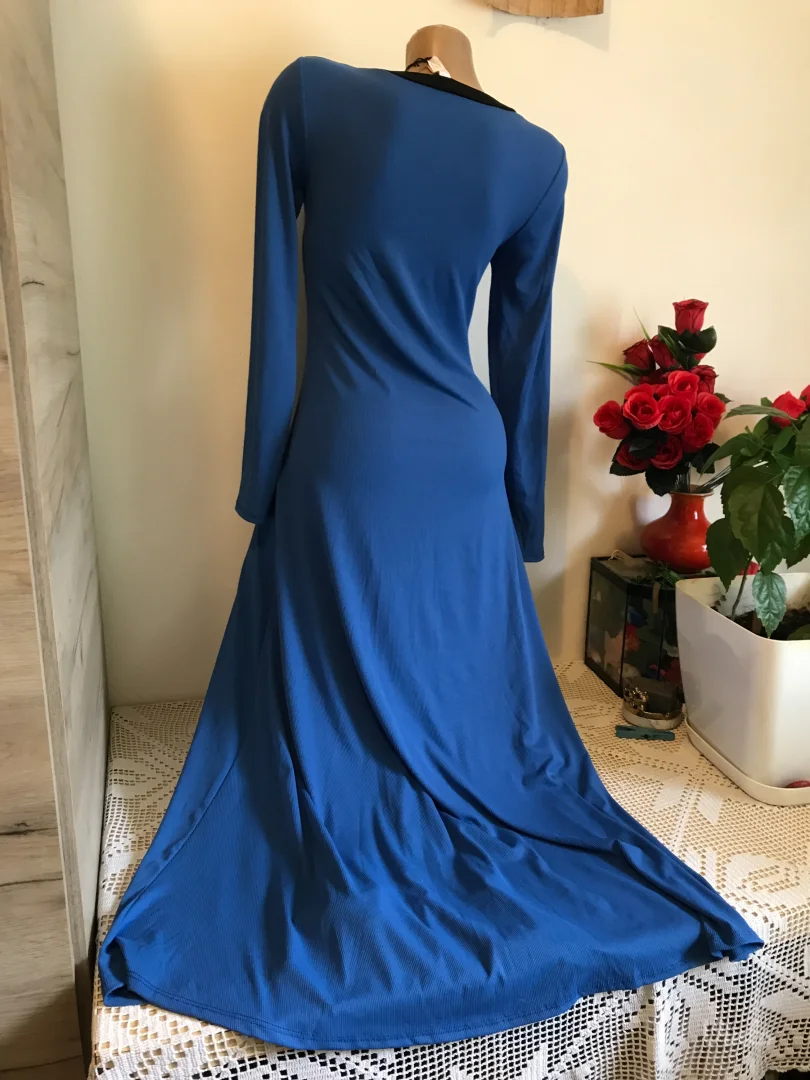 Nova Srce plava sa crnom straftom S/M