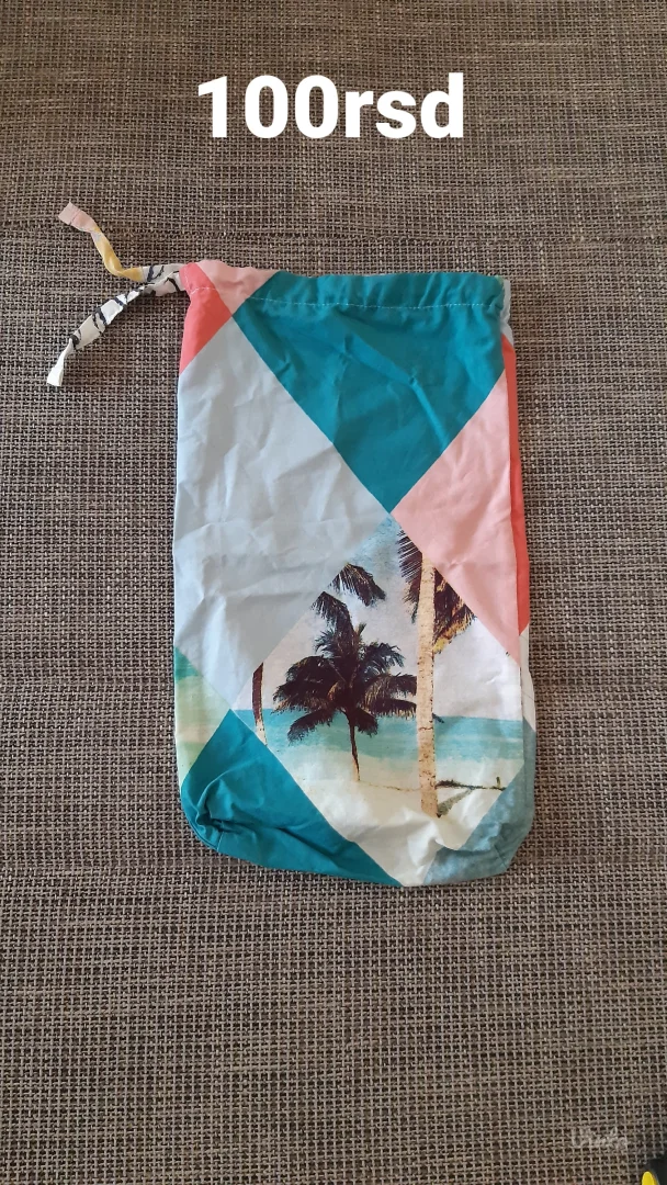 Torba/vrećica na zatezanje sa letnjim printom