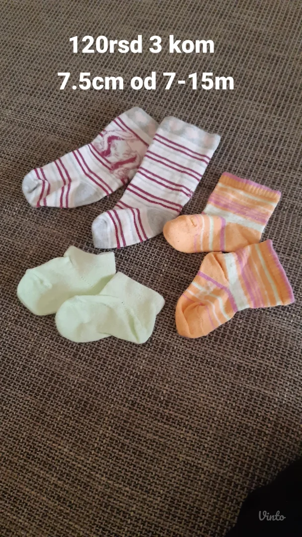 Bebine čarapice – setovi