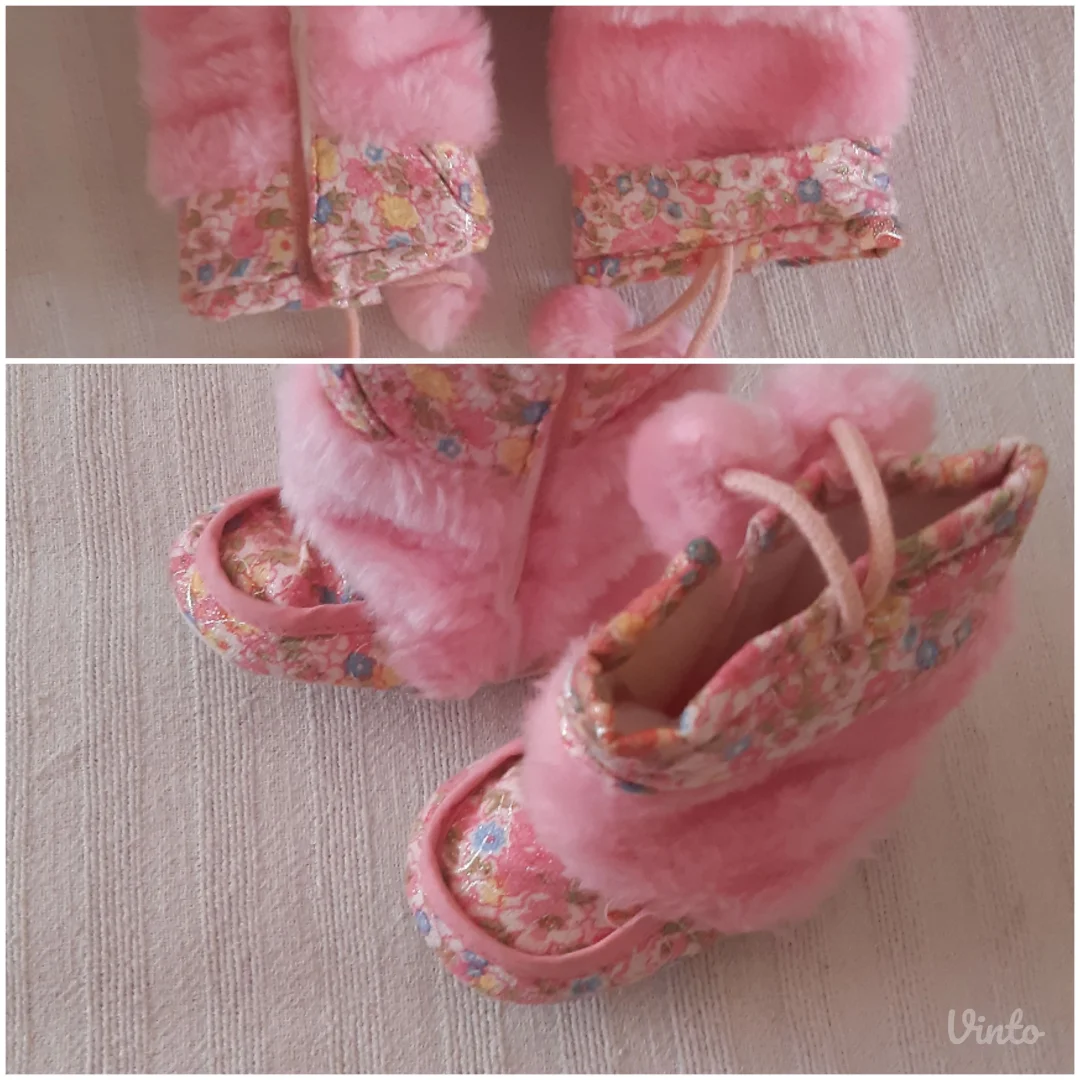 Dečije roze čizmice/čarapice za bebe