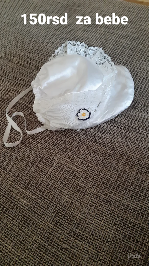 Bela kapa/bonet za bebe