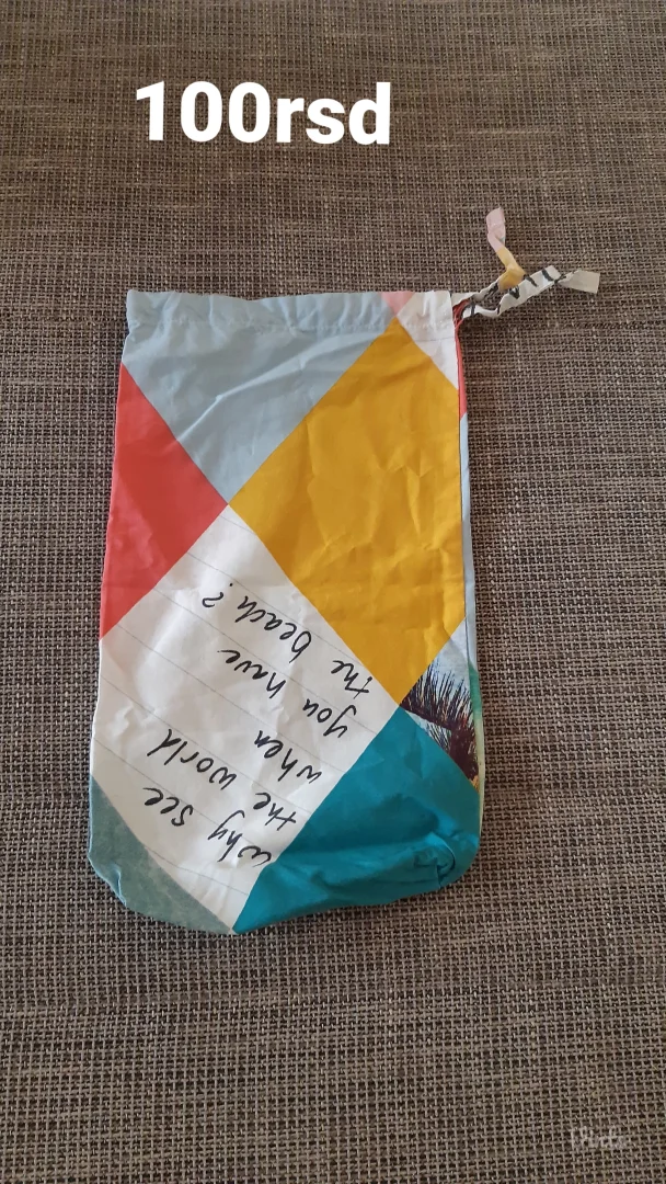 Torba/vrećica na zatezanje sa letnjim printom